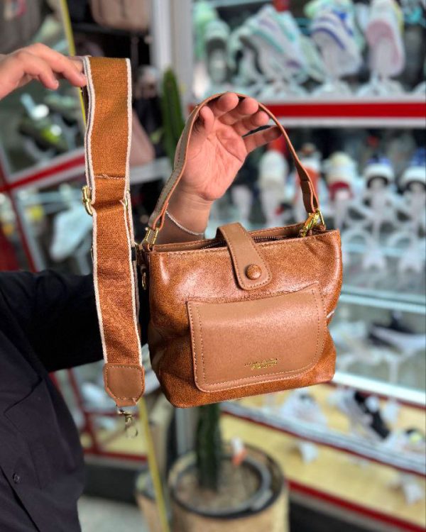 کیف رودوشی زنانه چرم وگان